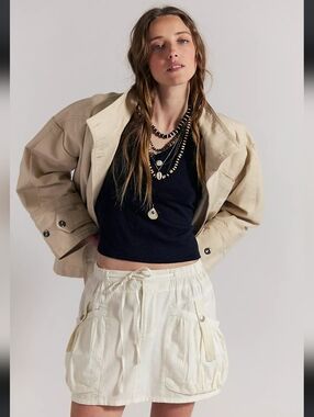 We The Free Play It Cool Mini Skirt Tofu